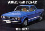 stock image of Subaru Brat/MV pick-up Mk1