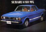 stock image of Subaru Brat/MV pick-up Mk1